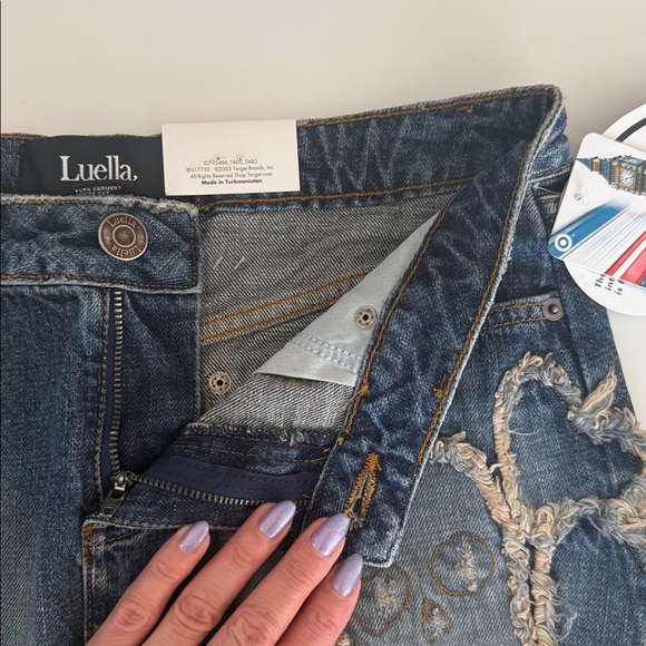 Y2K Luella Bartley X Target denim mini skirt - Picture 5 of 8